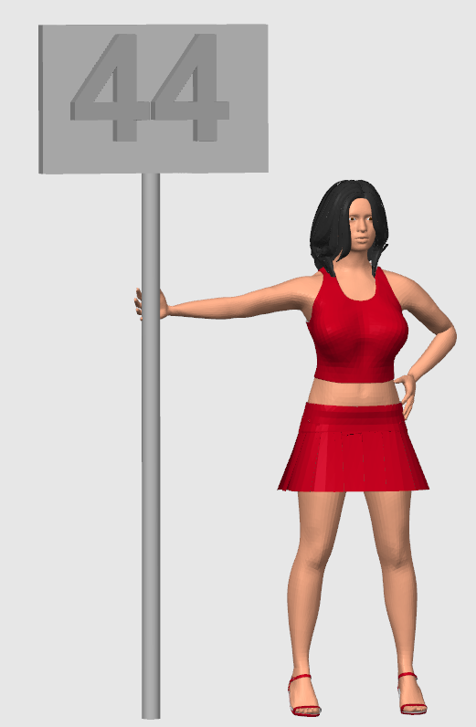 Grid Girl Leonora 1:32